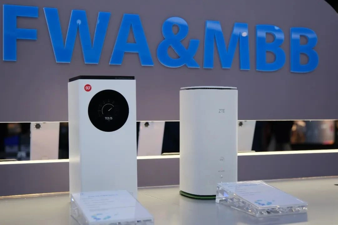中興推出第五代 5G FWA 新品：支持 Wi-Fi 7，峰值速率高達 21Gbps