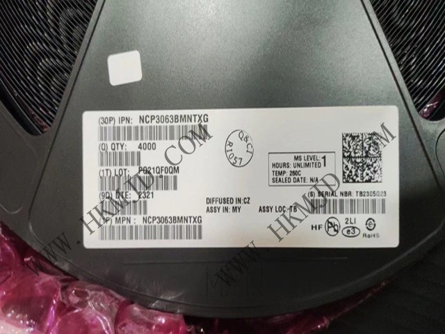 供應安森美 NCP3063BMNTXG 升壓/降壓/逆向轉換器，開關穩(wěn)壓器，1.5 A