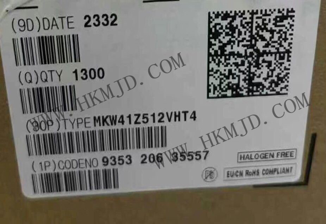 【現(xiàn)貨供應(yīng)】NXP MKW41Z512VHT4：高性能無(wú)線MCU SoC，支持BLE 4.2 & 802.15.4雙模通信