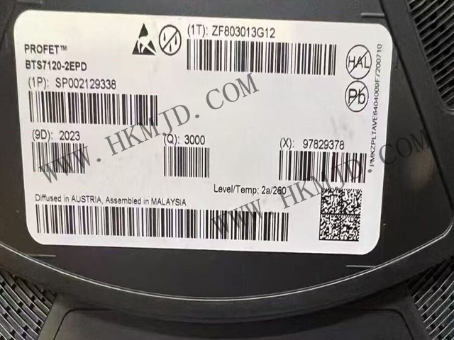 供應(yīng)Infineon BTS7120-2EPD智能高側(cè)電源開關(guān)，助力汽車與工業(yè)應(yīng)用升級(jí)