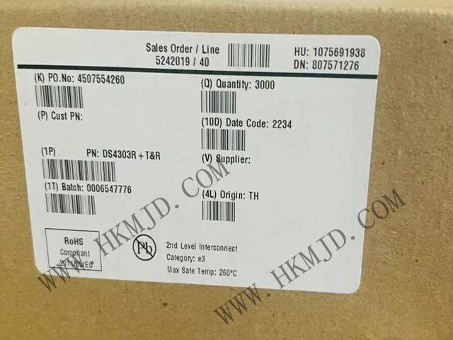 供應(yīng) Maxim DS4303R 電子可編程電壓基準(zhǔn)，適用于自動(dòng)工廠校準(zhǔn)
